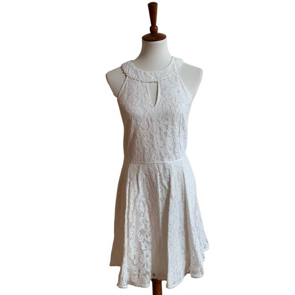 Draper James Lace Payton Dress in willow white, size 14 - Picture 3 of 8